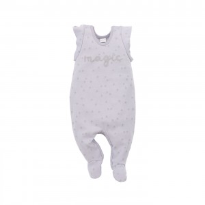 Śpioszki z Falbanką, Magic Star / Szary, PINOKIO