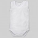 Bambusowe Body z Napisem (Krótki Rękaw), Białe, BAMBOOM