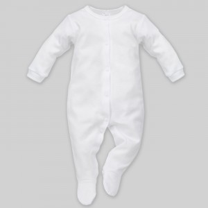 Pajacyk Rozpinany, White / Biały, PINOKIO