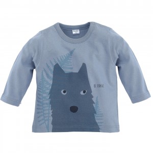 Bluzka z Wilkiem - Wild Boy / Szara, PINOKIO