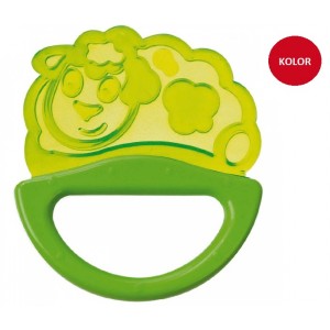 Grzechotka z Gryzaczkiem - Baranek / Czerwony, CANPOL