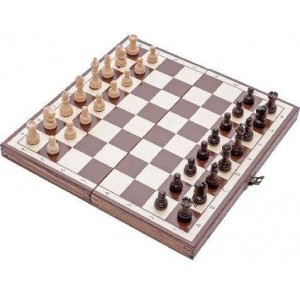 Drewniane Szachy Szkolne dla Dzieci, B&B