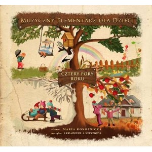 Płyta CD Muzyczny Elementarz - Cztery Pory Roku + Książeczka, KIDIMAX