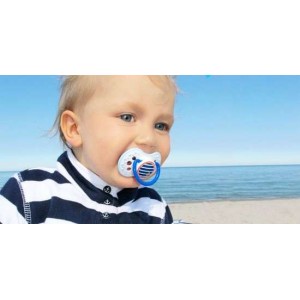 Zestaw Dynamicznych Smoczków Uspokajających, Marine, 2 szt., LOVI Zestaw Dynamicznych Smoczków Uspokajających, Marine, 2 szt., LOVI