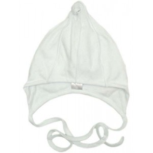Czapka z Podwójnej Bawełny - Muszelka / Biała, SOFIJA - 68 Czapka z Podwójnej Bawełny - Muszelka / Biała, SOFIJA - 68