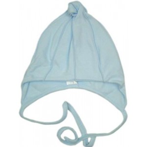 Czapka z Podwójnej Bawełny - Muszelka / Niebieska, SOFIJA - 68 Czapka z Podwójnej Bawełny - Muszelka / Niebieska, SOFIJA - 68