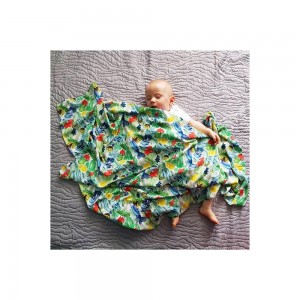 Pieluszka Bambusowa, San Pedro & Fruits, 70x70 cm, CAMPHORA STUDIO