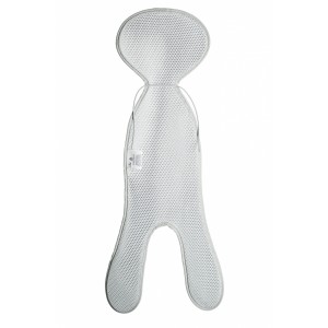 Wkładka antypotowa do fotelika 0-13kg wełna merino SZARA Simple Wool