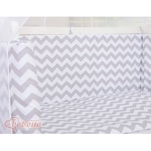 Ochraniacz na Szczebelki, Chevron / Szary, BOBONO