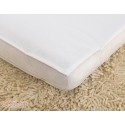 Organiczne Prześcieradło do Wózka i Kosza Mojżesza, Basic / Białe, 35x75cm, NANAF ORGANIC