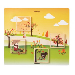 Układanka Dopasuj Pory Roku, PLAN TOYS, PLTO-4625