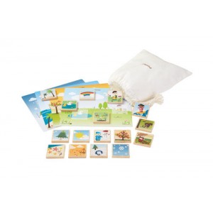 Układanka Dopasuj Pory Roku, PLAN TOYS, PLTO-4625 Układanka Dopasuj Pory Roku, PLAN TOYS, PLTO-4625