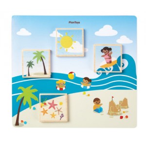 Układanka Dopasuj Pory Roku, PLAN TOYS, PLTO-4625