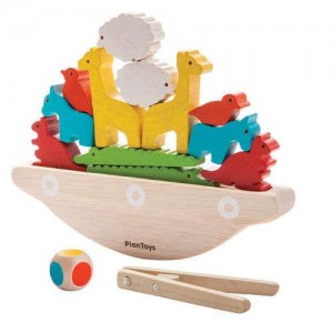 Drewniana Łódka Balansująca, PLAN TOYS, PLTO-5136 Drewniana Łódka Balansująca, PLAN TOYS, PLTO-5136