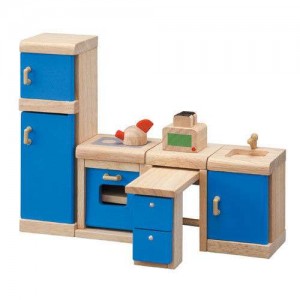 Drewniane Mebelki Dekoracyjne do Domku dla Lalek - Kuchnia Neo, PLAN TOYS Drewniane Mebelki Dekoracyjne do Domku dla Lalek - Kuchnia Neo, PLAN TOYS