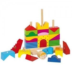 Układanka na Patykach - Domek, GOKI