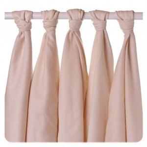 Pieluszki XKKO Organic 70x70 Organic Bird Eye - Natural