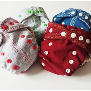 Pieluszka DUO Premium rozm. S NIEBIESKA Formowanka tetrowa EKO Manufaktura