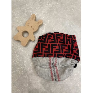 Eko manufaktura Otulacz wełna/bawełna OS czerwony