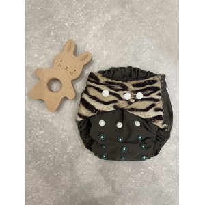 Eko manufaktura Otulacz wełna/bawełna OS tygrys