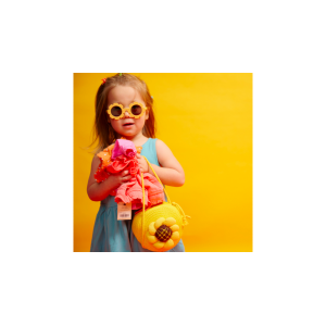 Okulary przeciwsłoneczne - Babiators - Flower Sweet Sunflower | Amber Lenses - 3-5+