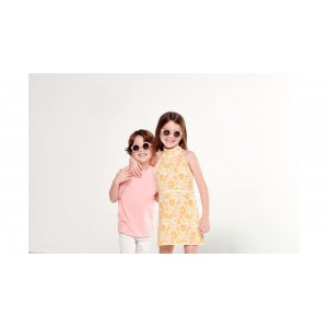 Okulary przeciwsłoneczne - Babiators -  Round | Peachy Keen - 0-2+