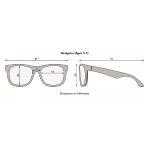 Okulary przeciwsłoneczne - Babiators - Navigator Jet Black | Smoke Lens - 0-2+