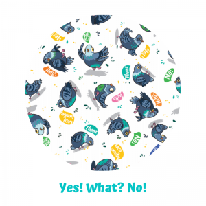 AIO HEAVY OS Little Birds różne wzory LBD - Yes! What? No!