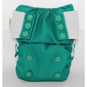 AIO BIRDSEYE OS Slim - Little Birds LBD - wybierz wzór - Solid Avocado