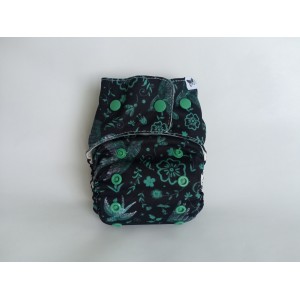 Kieszonka PUL z biobawełną OS MRB – wybierz wzór - letnia łąka