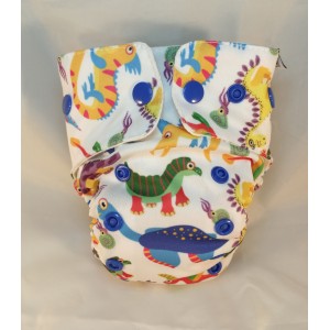 Kieszonka PUL z biobawełną OS MRB – wybierz wzór - letnia łąka