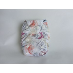 Kieszonka PUL z biobawełną OS MRB – wybierz wzór - letnia łąka