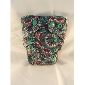 Kieszonka PUL z biobawełną nb MRB - wybierz wzór - letnia łąka