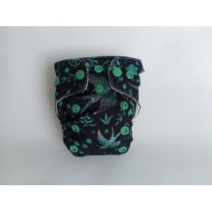 Kieszonka PUL z biobawełną nb MRB - wybierz wzór - letnia łąka