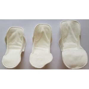 WKŁAD ŁÓDECZKOWY KRÓTKI BAWEŁNA 100% Green Pieluszki wybierz rozmiar - S