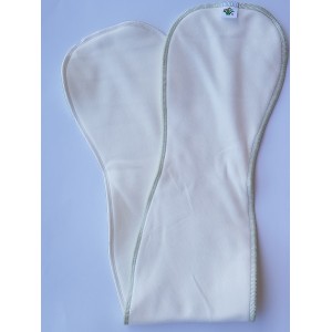 Wkład Falisty Długi - Bawełna 100% Długi 5-warstwowy Green Pieluszki wybierz rozmiar - L