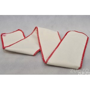 Wkład niebielona flanela super długi bordowy 11,5x95 ZUFIZO