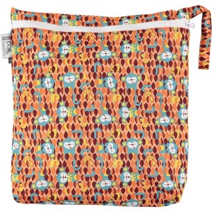 Torba / Worek na Brudne Pieluszki, Małpki, 37x32,5 cm, CLOSE