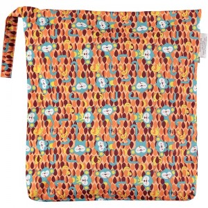 Torba / Worek na Brudne Pieluszki, Małpki, 37x32,5 cm, CLOSE