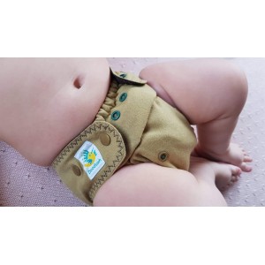 Otulacz wełniany miniOS Doodush - wybierz wzór - pszczółka