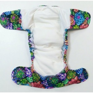 AIO MOS podwójne gumki i jeden rząd nap Pupus - różne wzory - Sukulenty