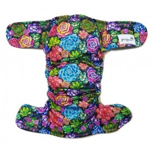 AIO MOS podwójne gumki i jeden rząd nap Pupus - różne wzory - Sukulenty