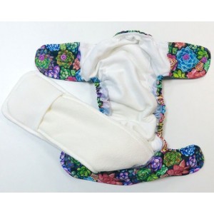 AIO MOS podwójne gumki i jeden rząd nap Pupus - różne wzory - Sukulenty