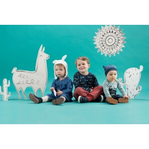 Body Rozpinane z Wesołą Lamą (Długi Rękaw) - Happy Llama / Zielone, PINOKIO Body Rozpinane z Wesołą Lamą (Długi Rękaw) - Happy Llama / Zielone, PINOKIO