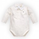 Body z Nadrukiem (Na Ramiączkach) - Petit Lou / Ecru, PINOKIO
