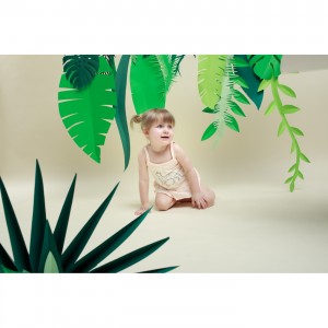 Body z Falbanką na Ramiączkach, Sweet Panther Lato / Jasny Róż, PINOKIO