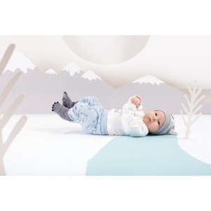 Body z Misiem Polarnym (Długi Rękaw) - North / Niebieskie, PINOKIO